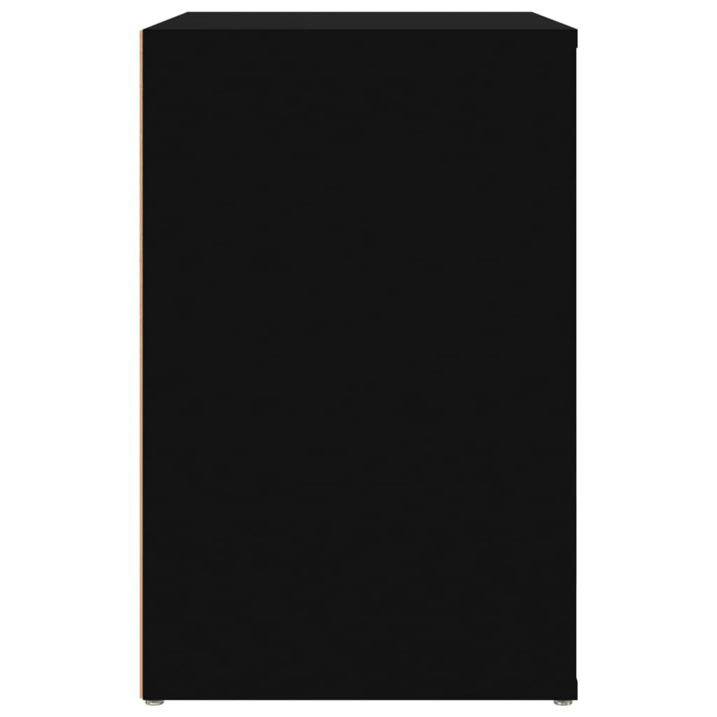 Sapateira 130x35x54 cm derivados de madeira preto