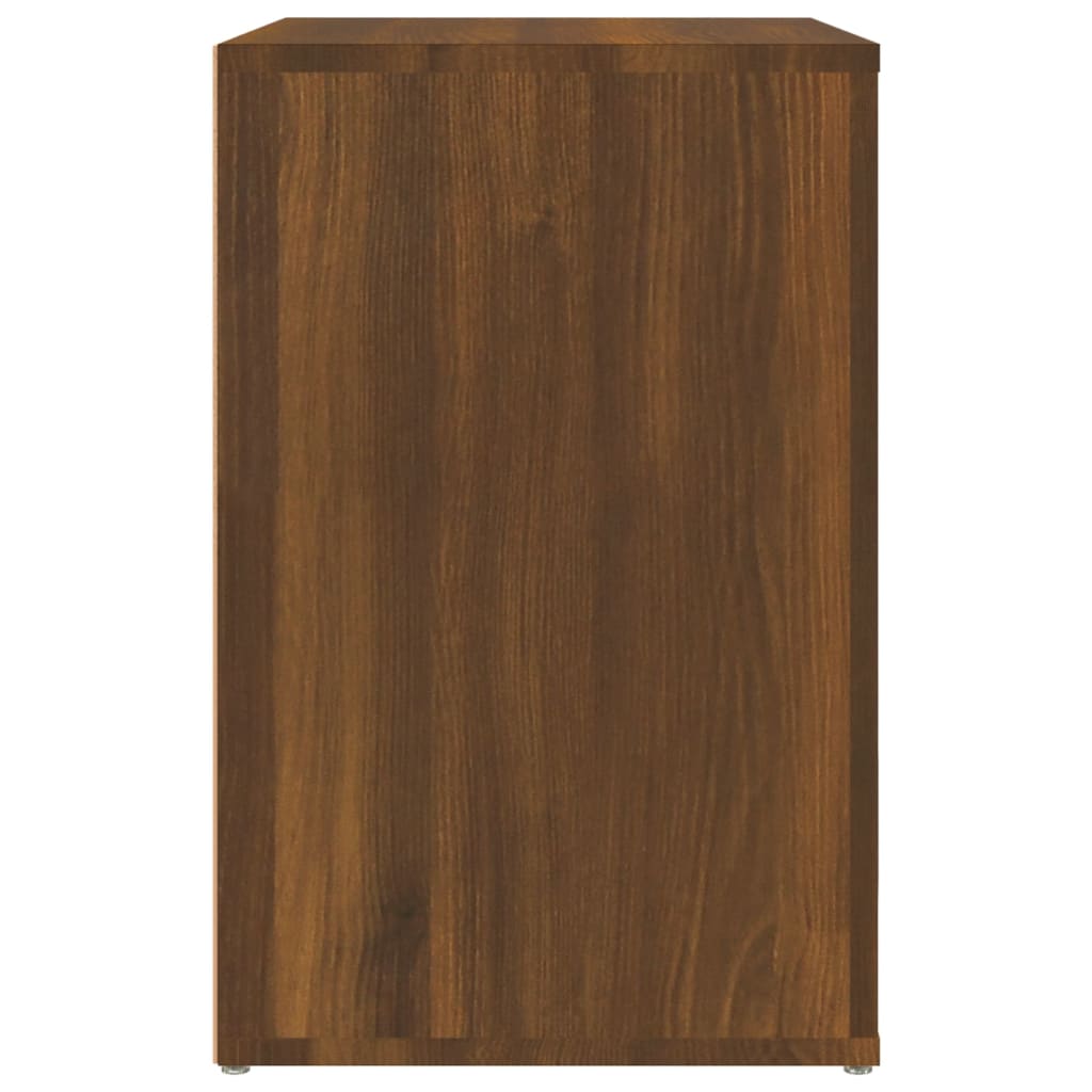 Sapateira 130x35x54 cm derivados de madeira carvalho castanho