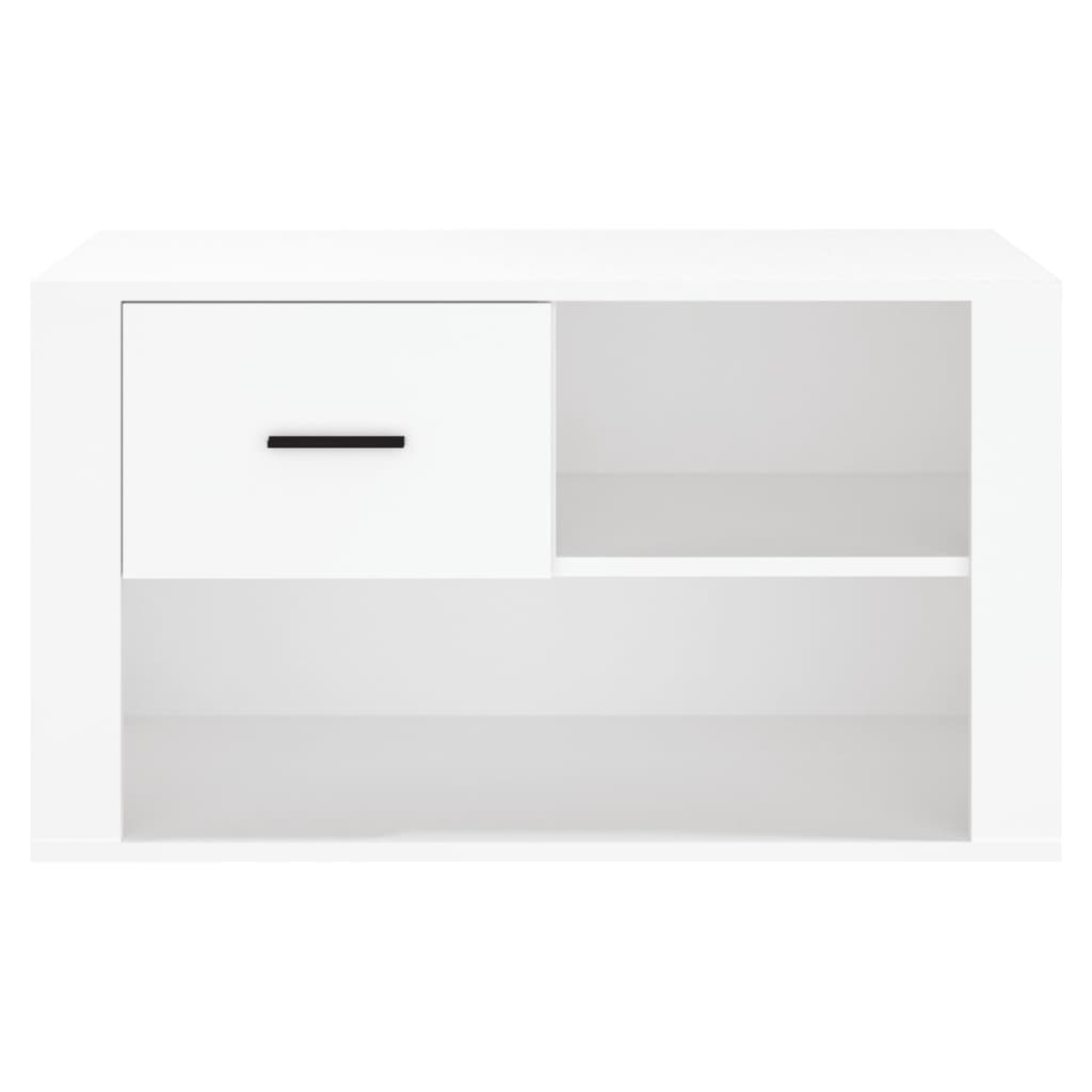 Sapateira 80x35x45 cm derivados de madeira branco