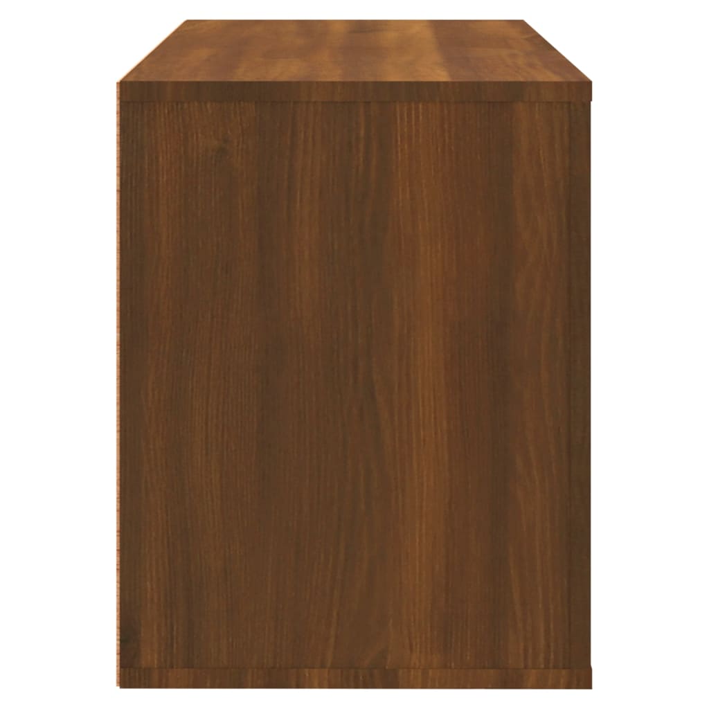 Sapateira 80x35x45 cm derivados de madeira carvalho castanho