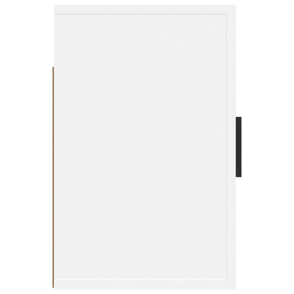 Mesas de cabeceira de parede 2 pcs 50x30x47 cm branco