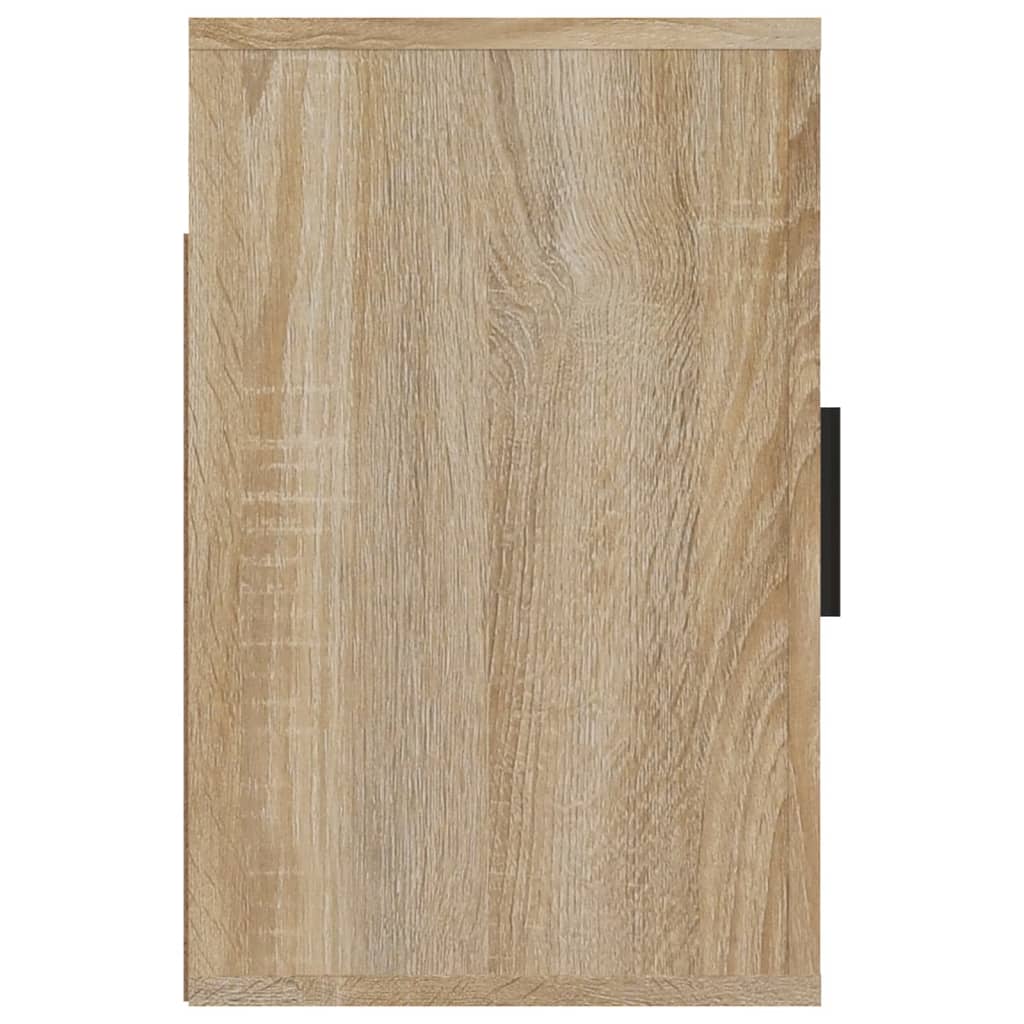 Mesas de cabeceira parede 2 pcs 50x30x47 cm cor carvalho sonoma