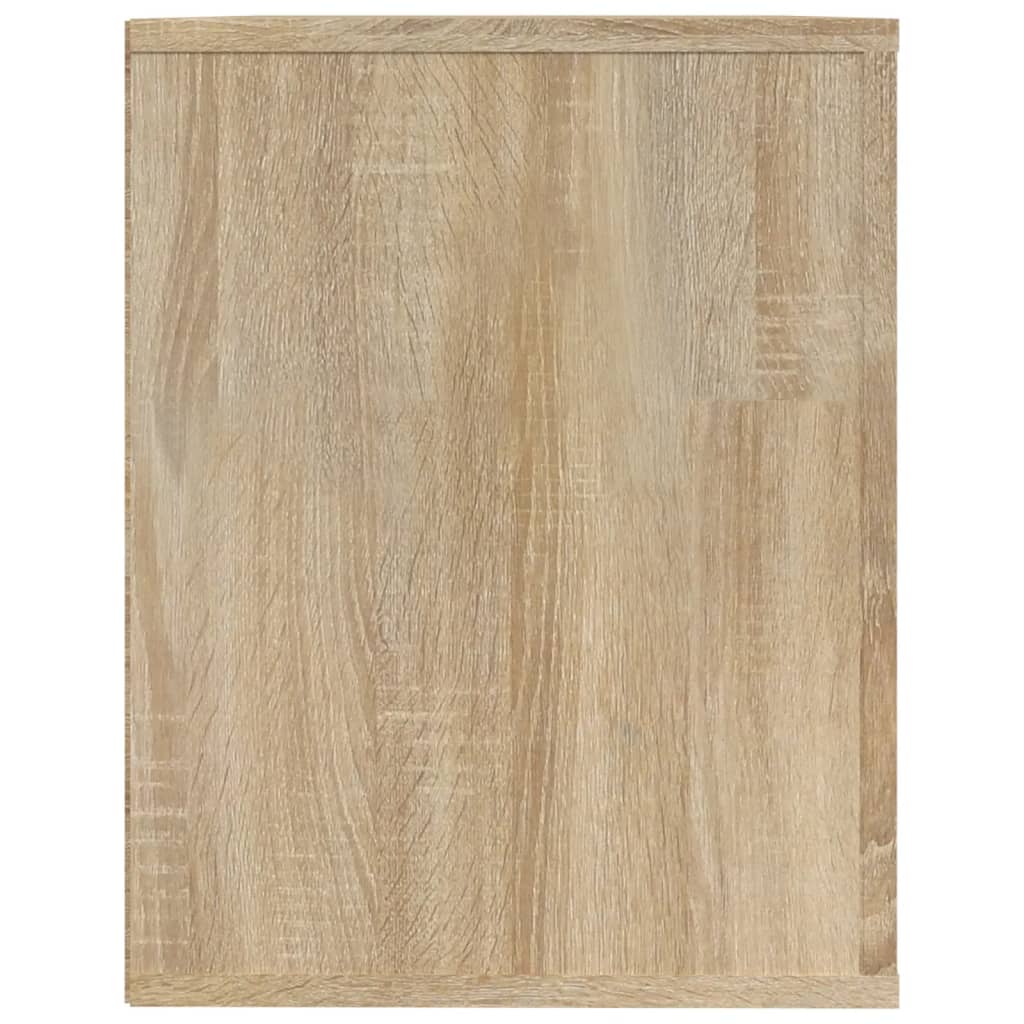 Sapateira 75x35x45 cm derivados de madeira carvalho sonoma