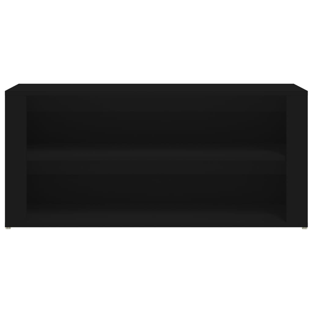 Sapateira 100x35x45 cm derivados de madeira preto