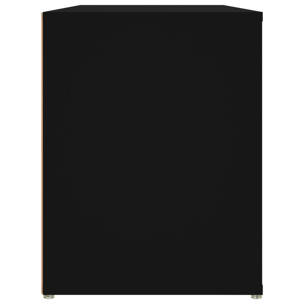 Sapateira 100x35x45 cm derivados de madeira preto
