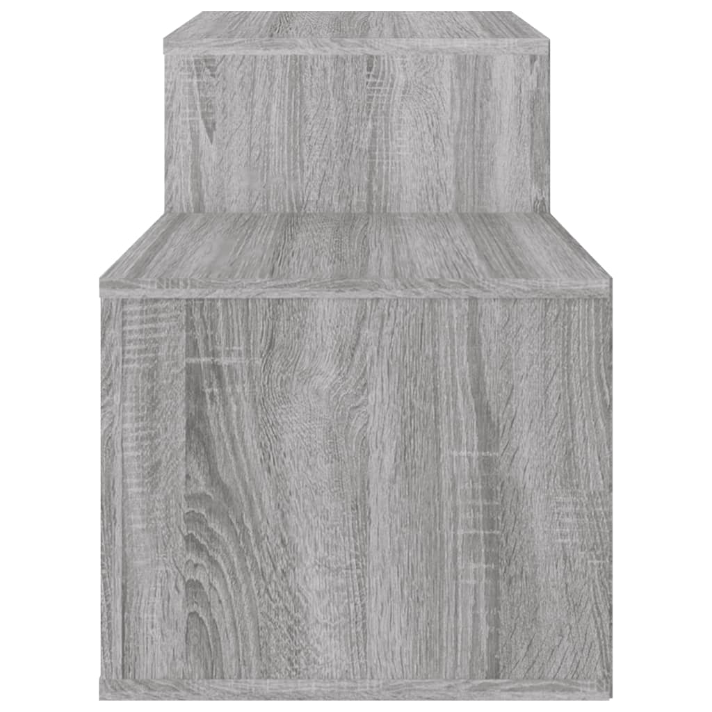 Sapateira 150x35x45 cm derivados de madeira sonoma cinza