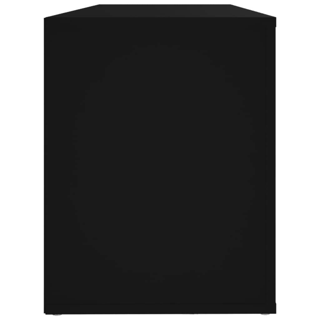Sapateira 100x35x45 cm derivados de madeira preto