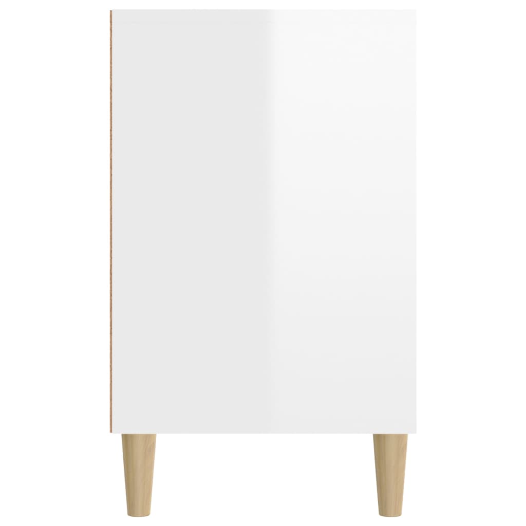Sapateira 102x36x60 cm derivados de madeira branco brilhante