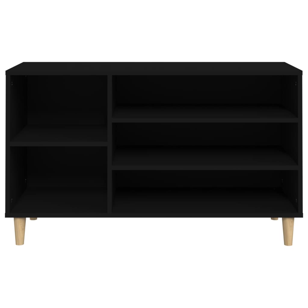 Sapateira 102x36x60 cm derivados de madeira preto