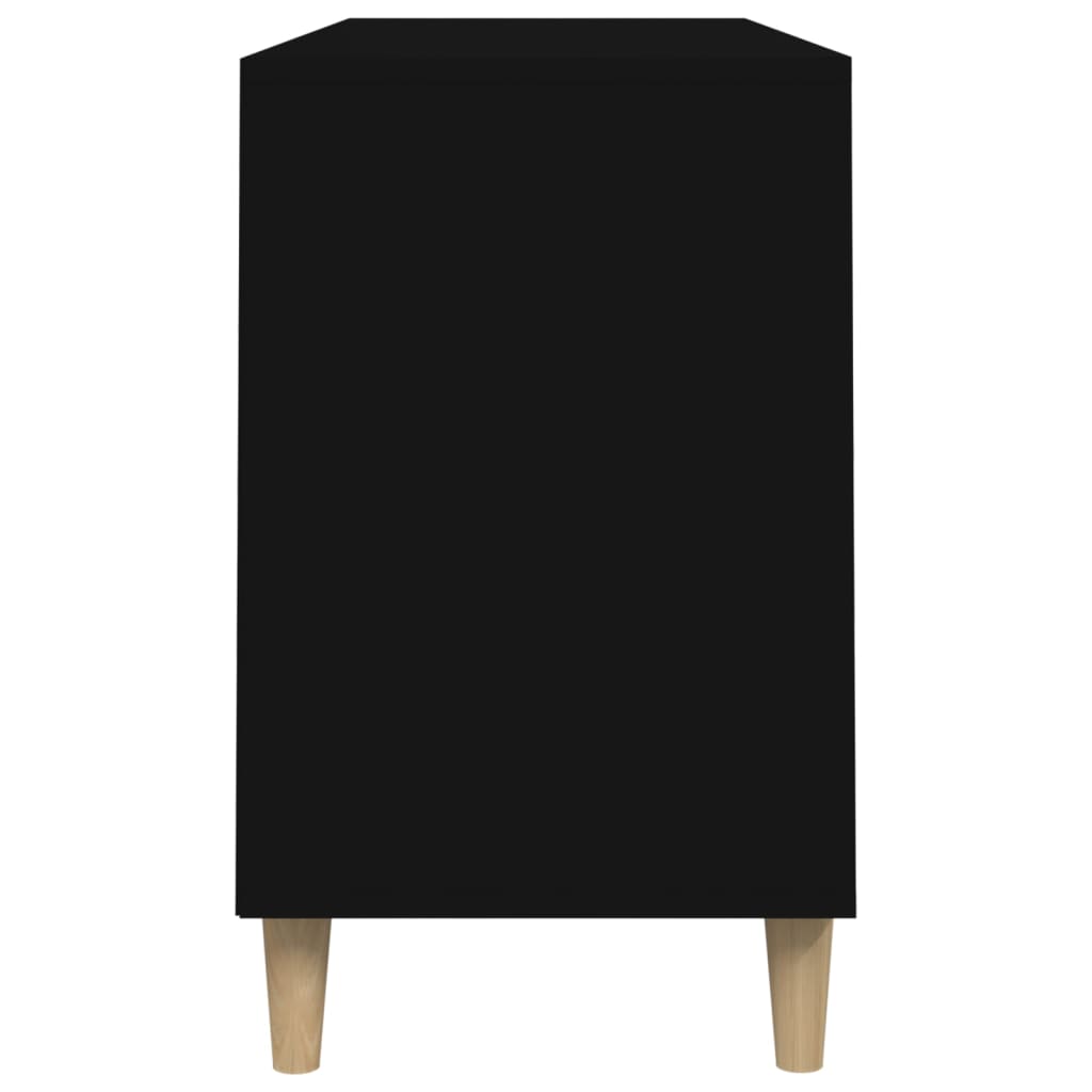 Sapateira 102x36x60 cm derivados de madeira preto