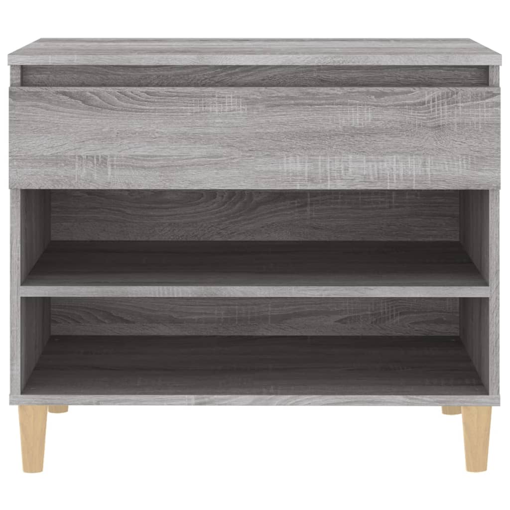 Sapateira 70x36x60 cm derivados de madeira cinzento sonoma