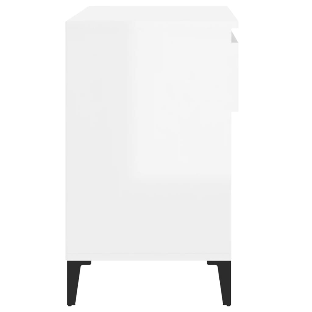Sapateira 70x36x60 cm derivados de madeira branco brilhante