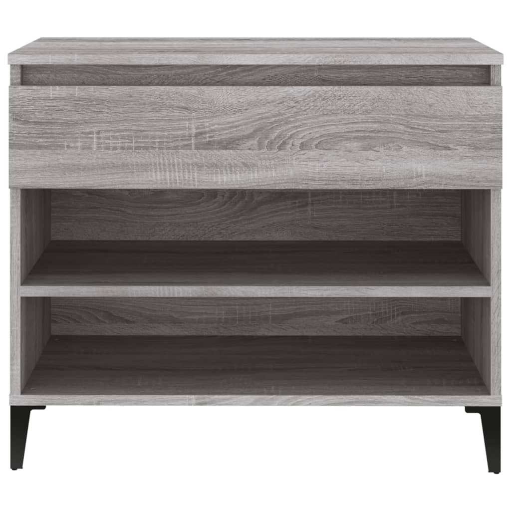 Sapateira 70x36x60 cm derivados de madeira cinzento sonoma