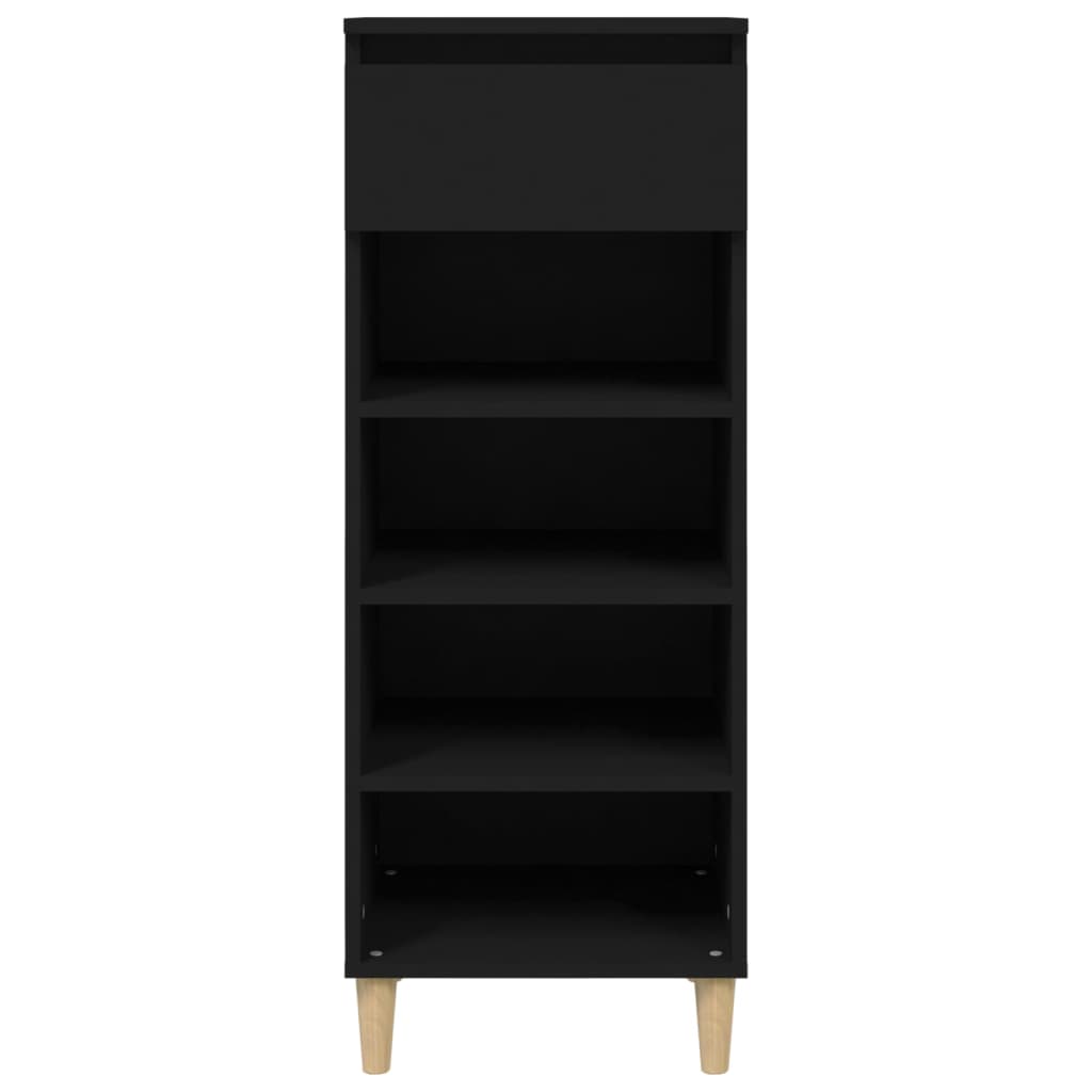 Sapateira 40x36x105 cm derivados de madeira preto