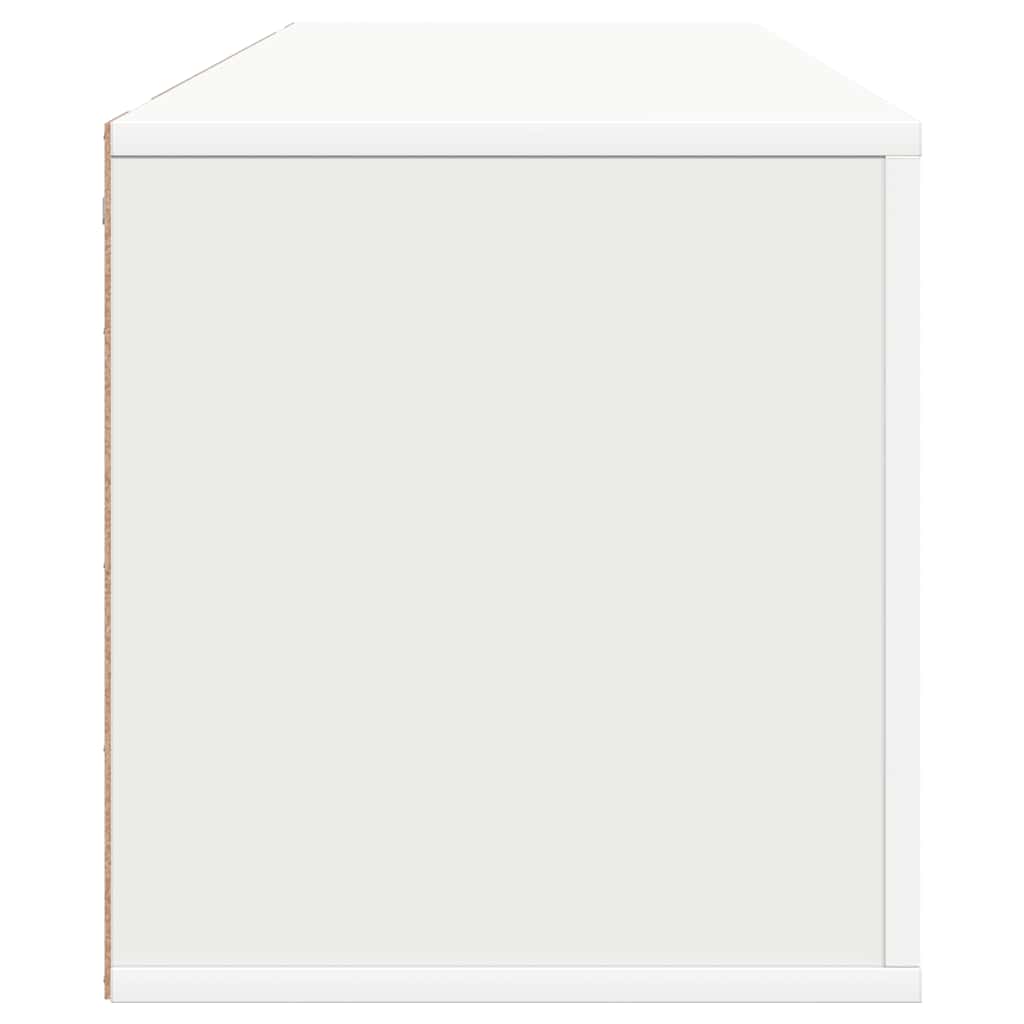Sapateira de parede 100x35x38 cm derivados de madeira branco