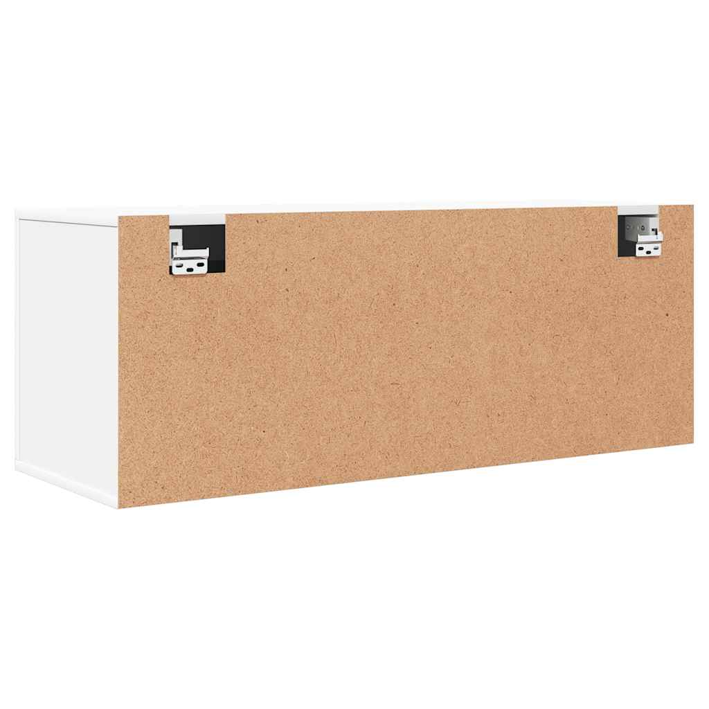 Sapateira de parede 100x35x38 cm derivados de madeira branco