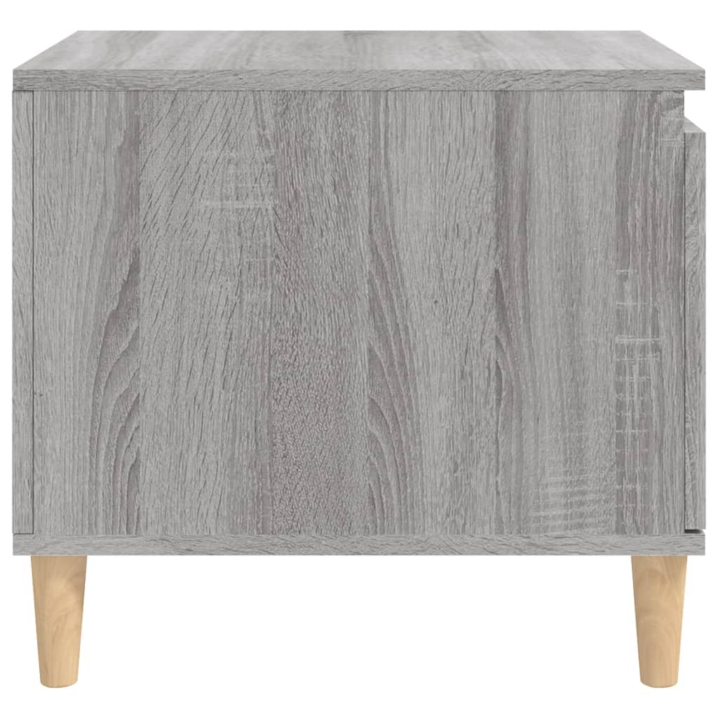 Mesa de centro 100x50x45 cm derivados madeira cinzento sonoma
