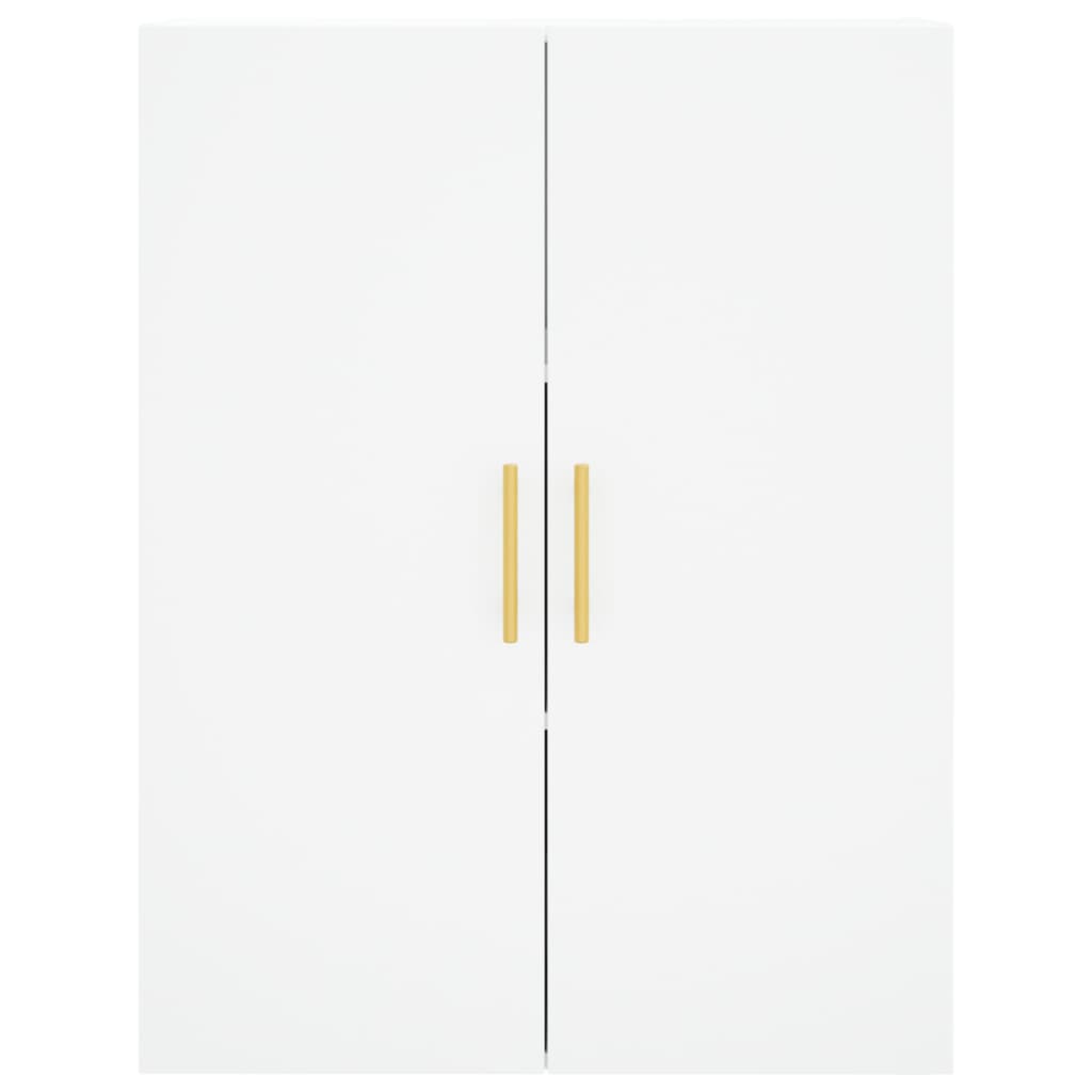 Armário alto 69,5x34x180 cm derivados de madeira branco