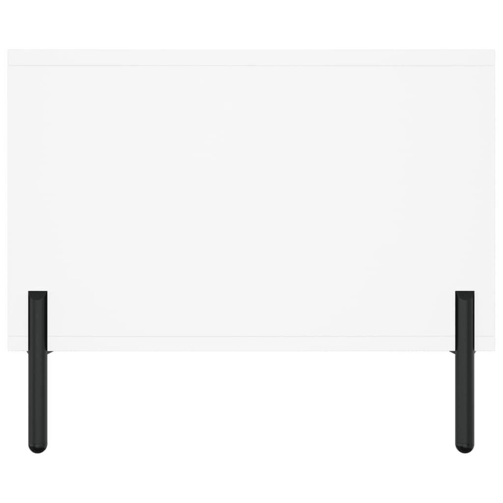 Mesa de centro 102x50x40 cm madeira processada branco