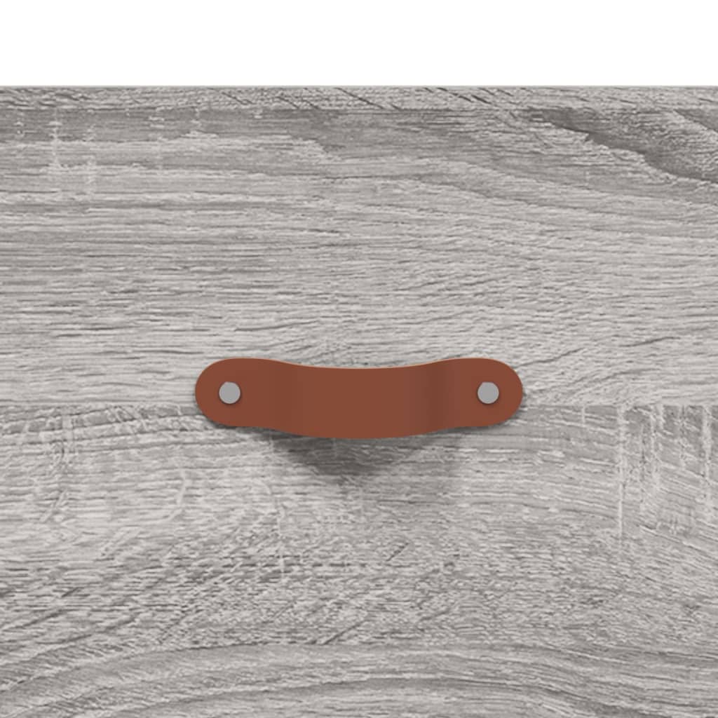 Mesas de centro 2 pcs 50x50x40 cm madeira proc. sonoma cinza