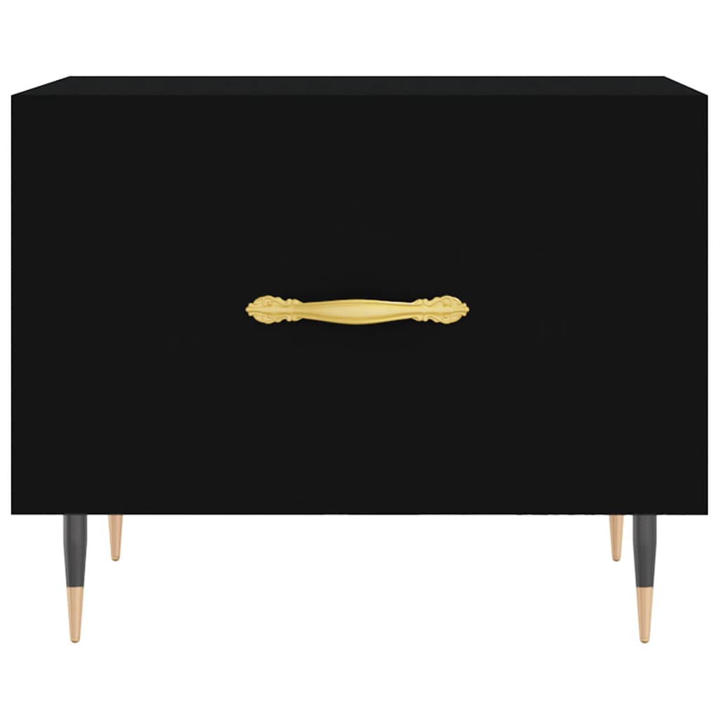 Mesa de centro 50x50x40 cm derivados de madeira preto