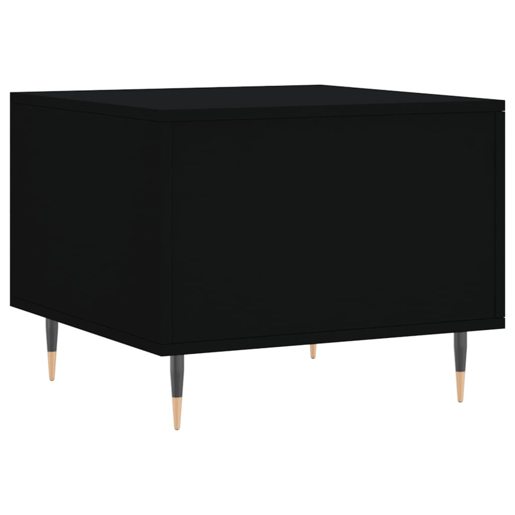 Mesa de centro 50x50x40 cm derivados de madeira preto