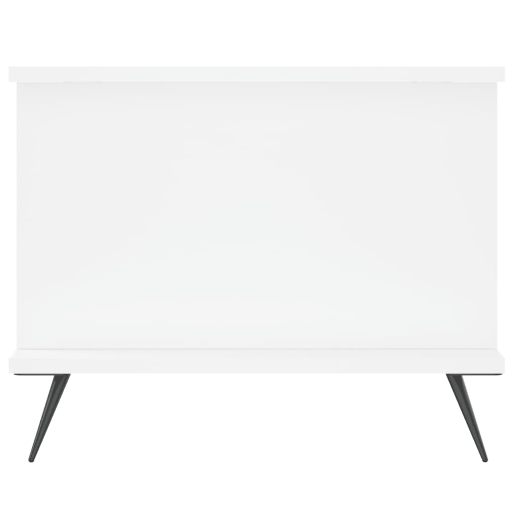 Mesa de centro 90x50x40 cm madeira processada branco