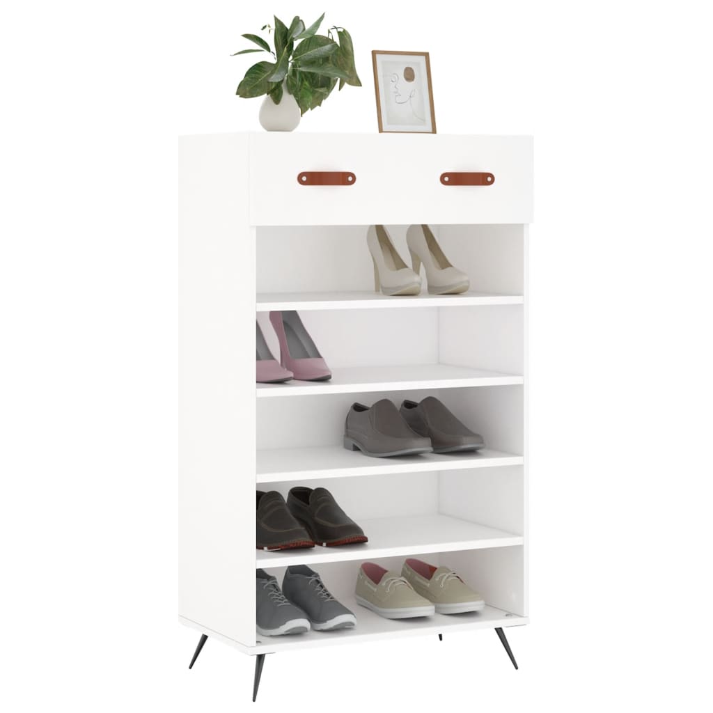 Sapateira 60x35x105 cm derivados de madeira branco