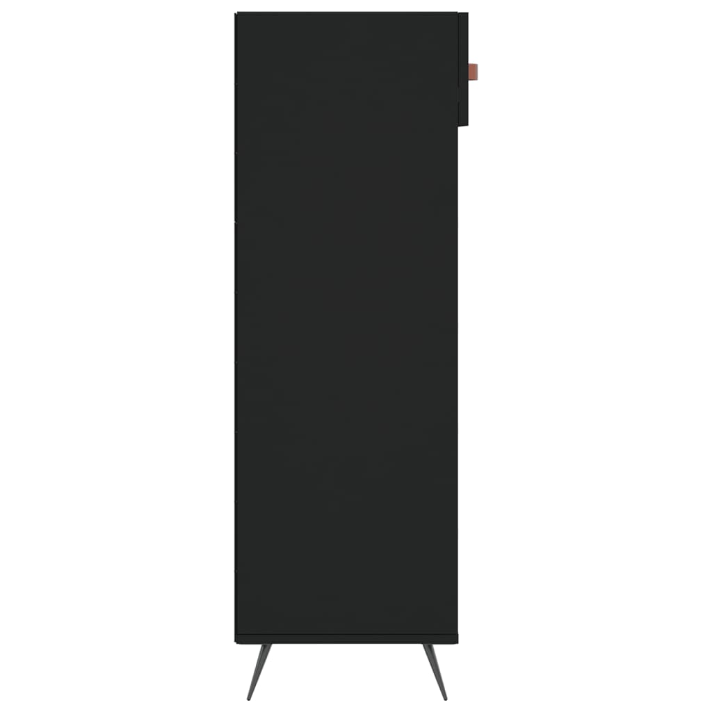 Sapateira 60x35x105 cm derivados de madeira preto