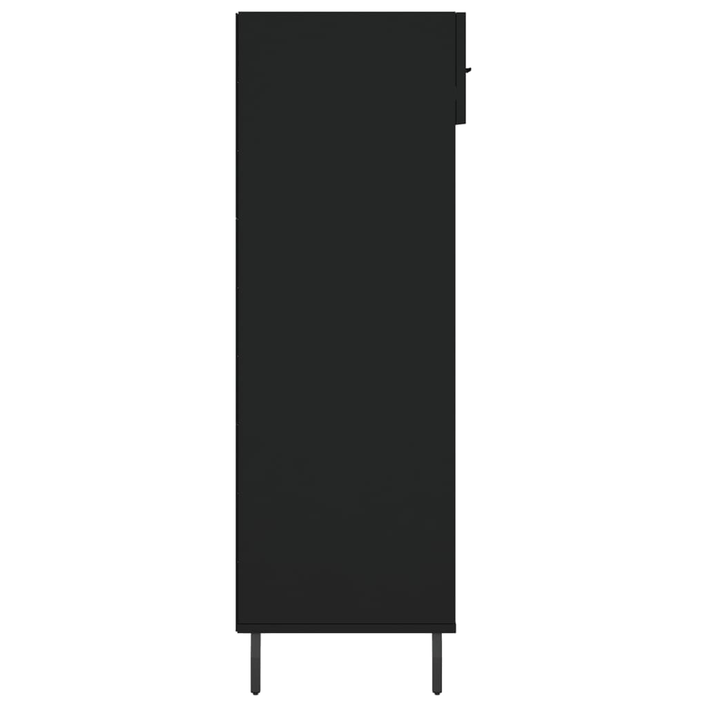 Sapateira 60x35x105 cm derivados de madeira preto