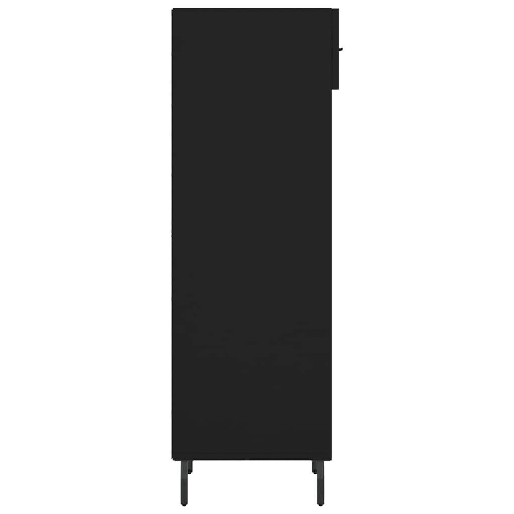 Sapateira 30x35x105 cm derivados de madeira preto