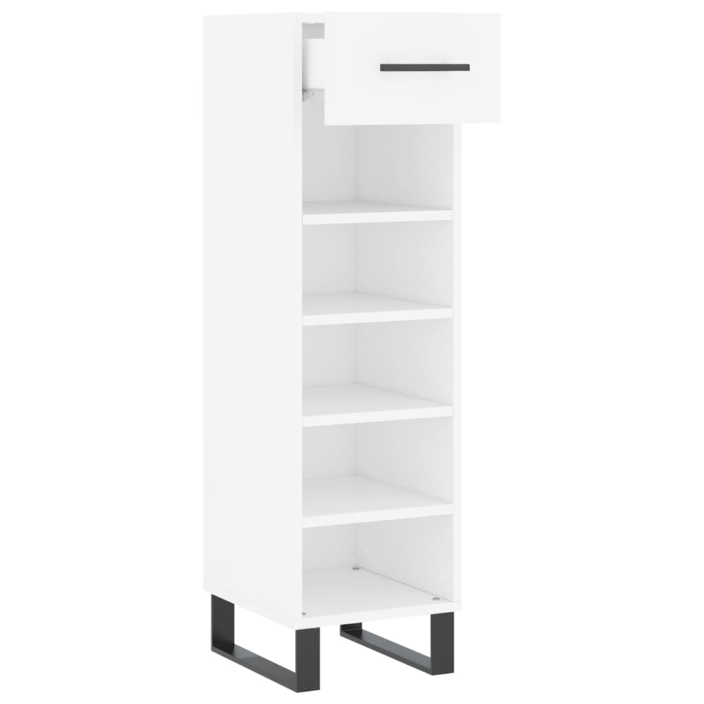 Sapateira 30x35x105 cm derivados de madeira branco