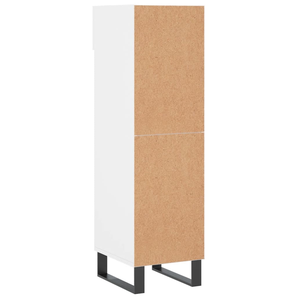 Sapateira 30x35x105 cm derivados de madeira branco