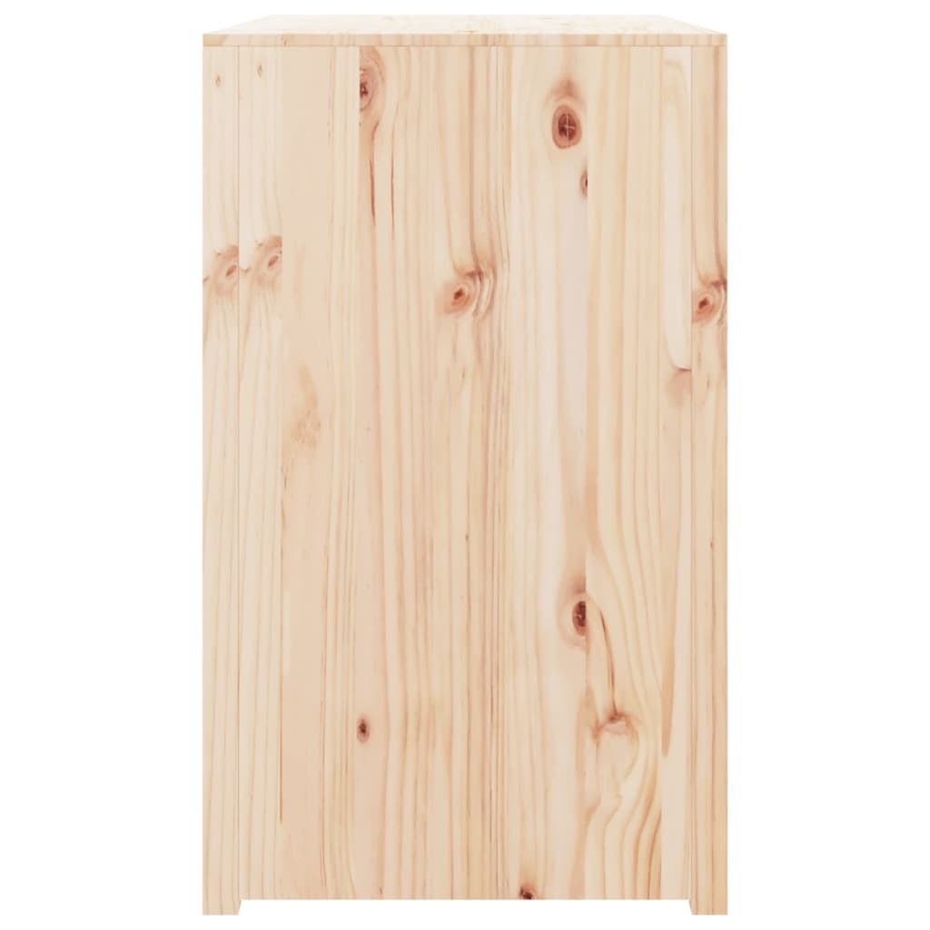 Armário de cozinha para exterior 106x55x92 cm pinho maciço