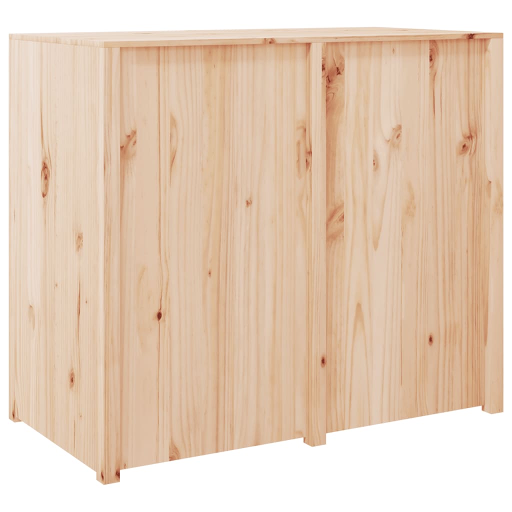 Armário de cozinha para exterior 106x55x92 cm pinho maciço