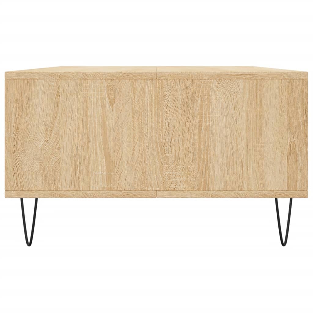 Mesa de centro 104x60x35cm derivados de madeira carvalho sonoma