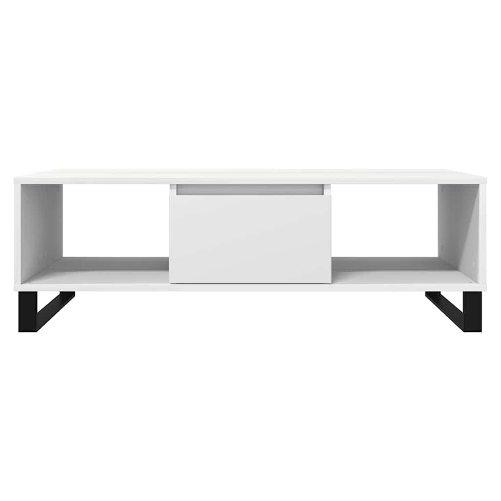 Mesa de centro 104x60x35 cm derivados de madeira branco