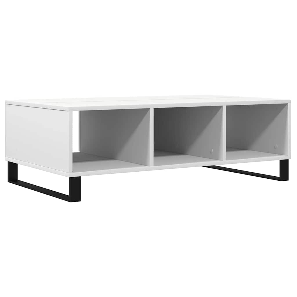 Mesa de centro 104x60x35 cm derivados de madeira branco