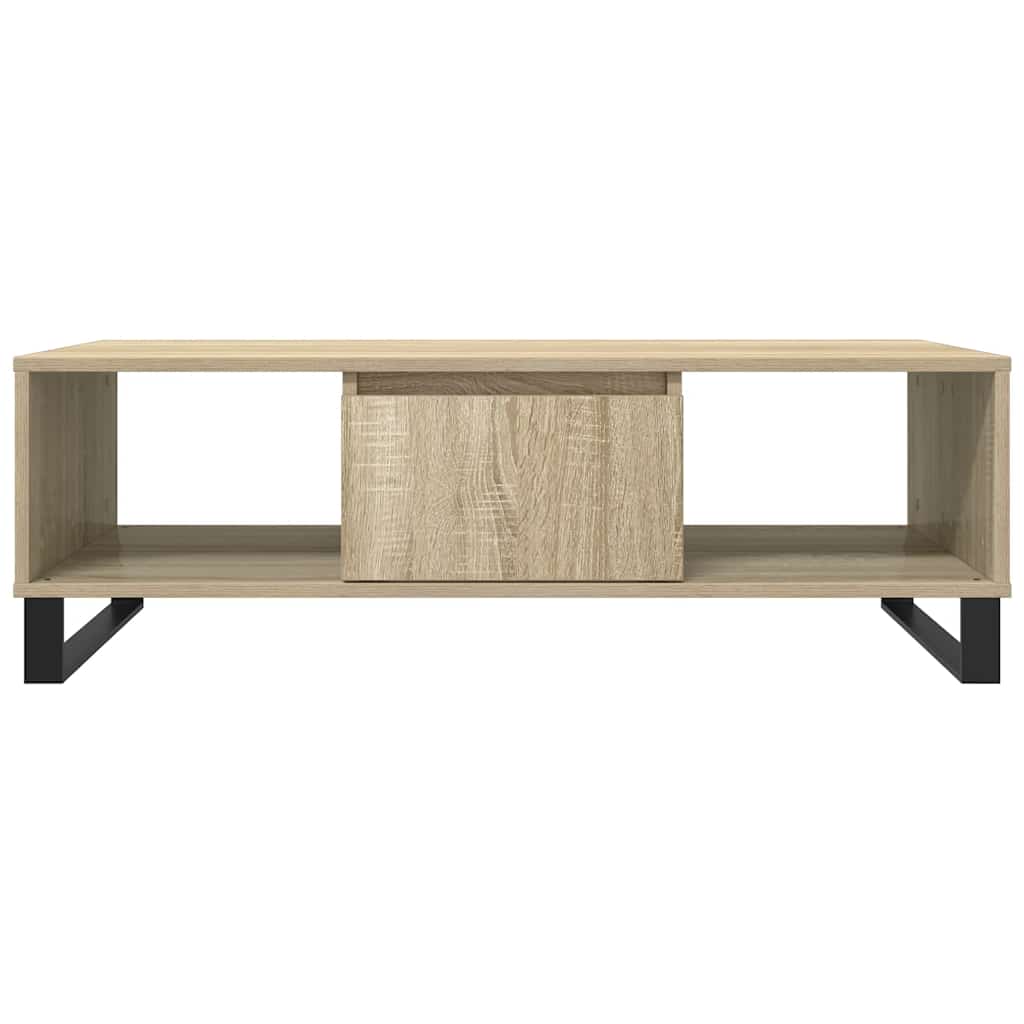 Mesa de centro 104x60x35cm derivados de madeira carvalho sonoma