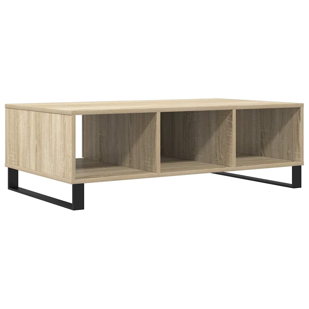 Mesa de centro 104x60x35cm derivados de madeira carvalho sonoma