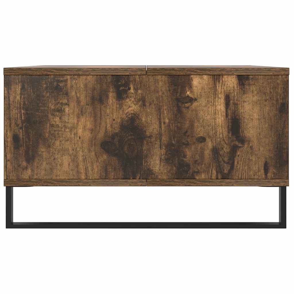 Mesa de centro 104x60x35cm derivados de madeira carvalho fumado