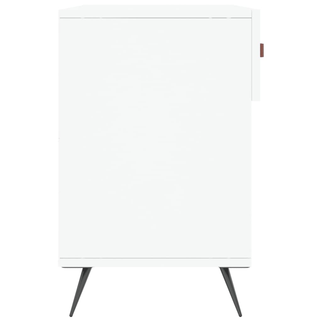 Banco sapateira 102x35x55 cm derivados de madeira branco