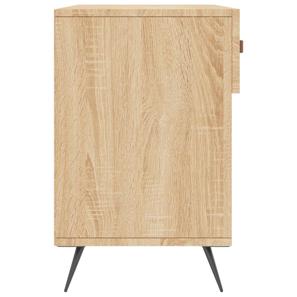 Banco sapateira 102x35x55 cm deriv. madeira carvalho sonoma