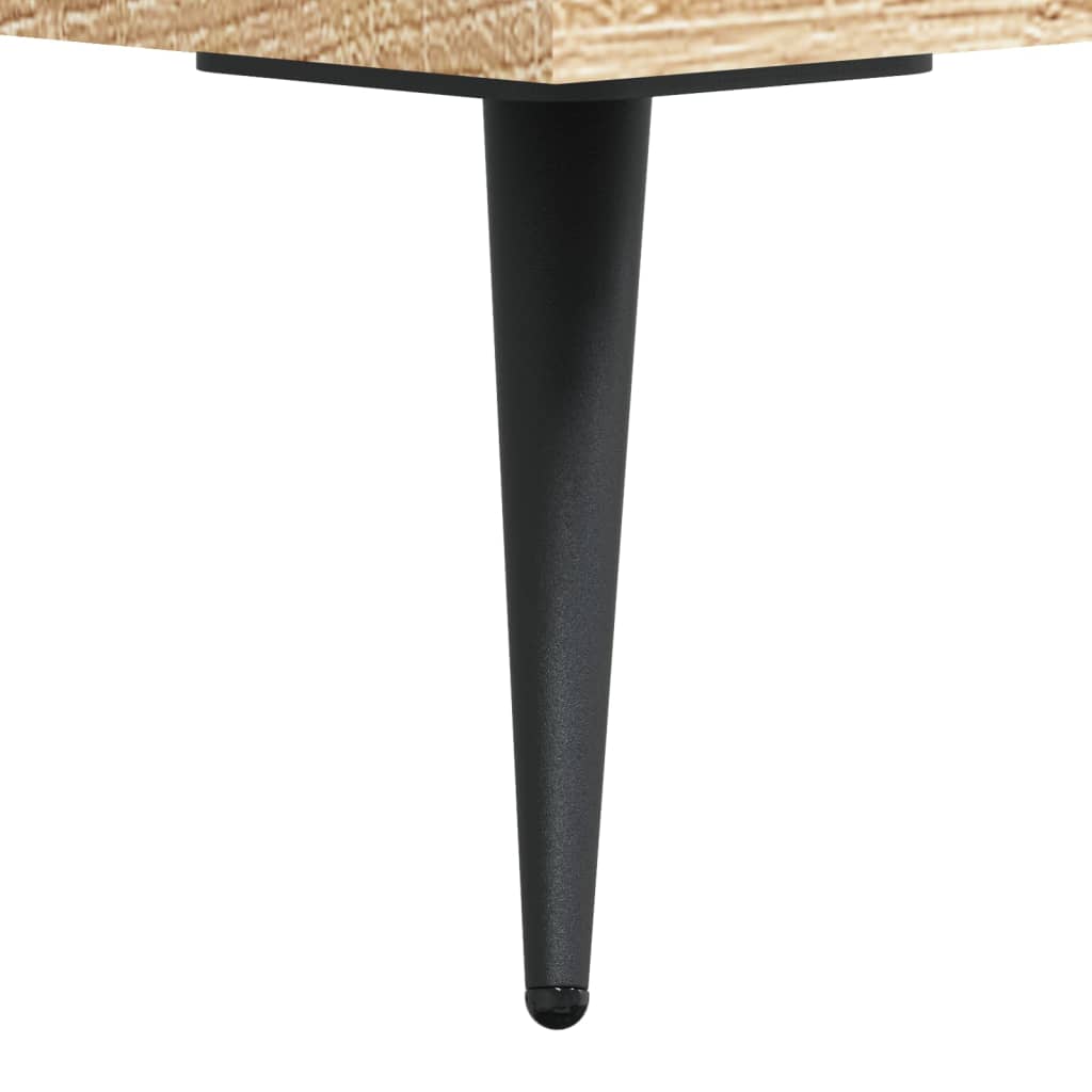 Banco sapateira 102x35x55 cm deriv. madeira carvalho sonoma