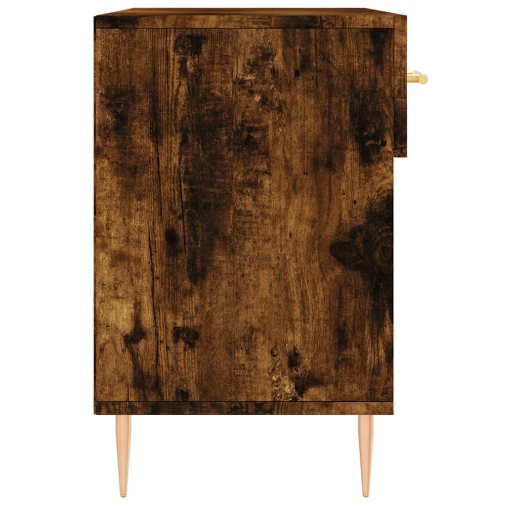 Banco sapateira 102x35x55 cm deriv. madeira carvalho fumado
