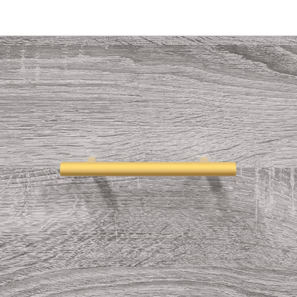 Banco sapateira 102x35x55 cm derivados madeira cinzento sonoma