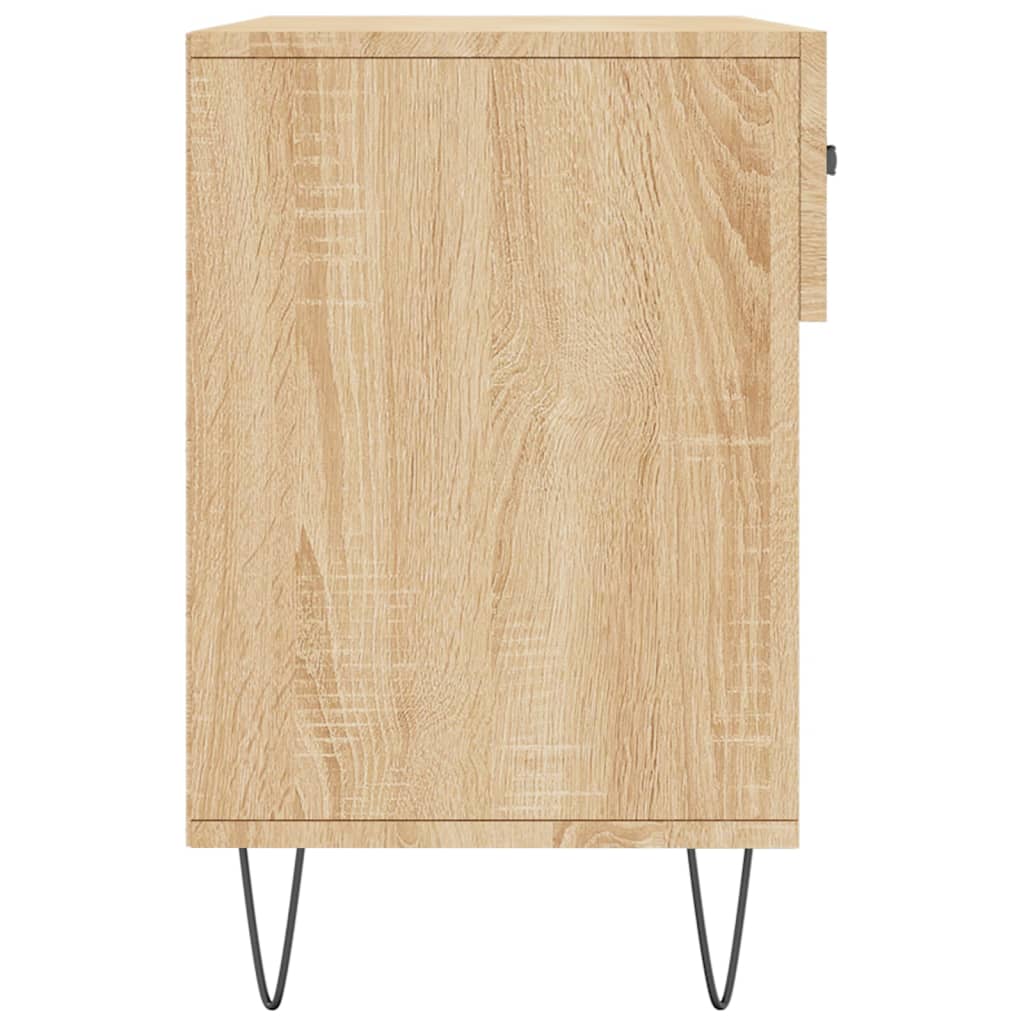 Banco sapateira 102x35x55 cm deriv. madeira carvalho sonoma