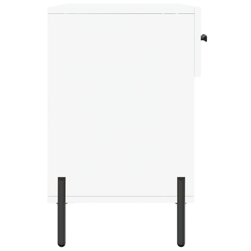 Banco sapateira 102x35x55 cm derivados de madeira branco