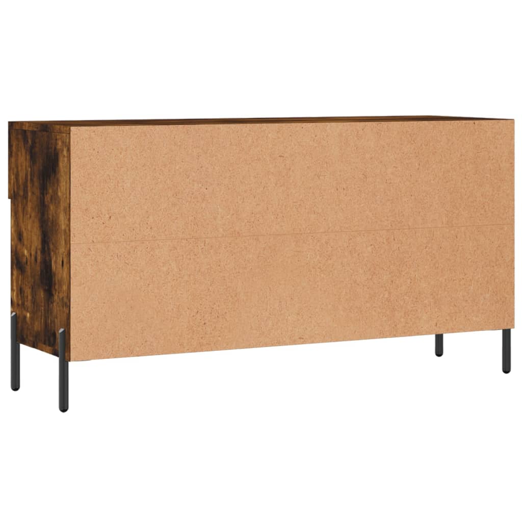 Banco sapateira 102x35x55 cm deriv. madeira carvalho fumado