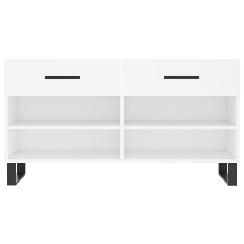 Banco sapateira 102x35x55 cm derivados de madeira branco